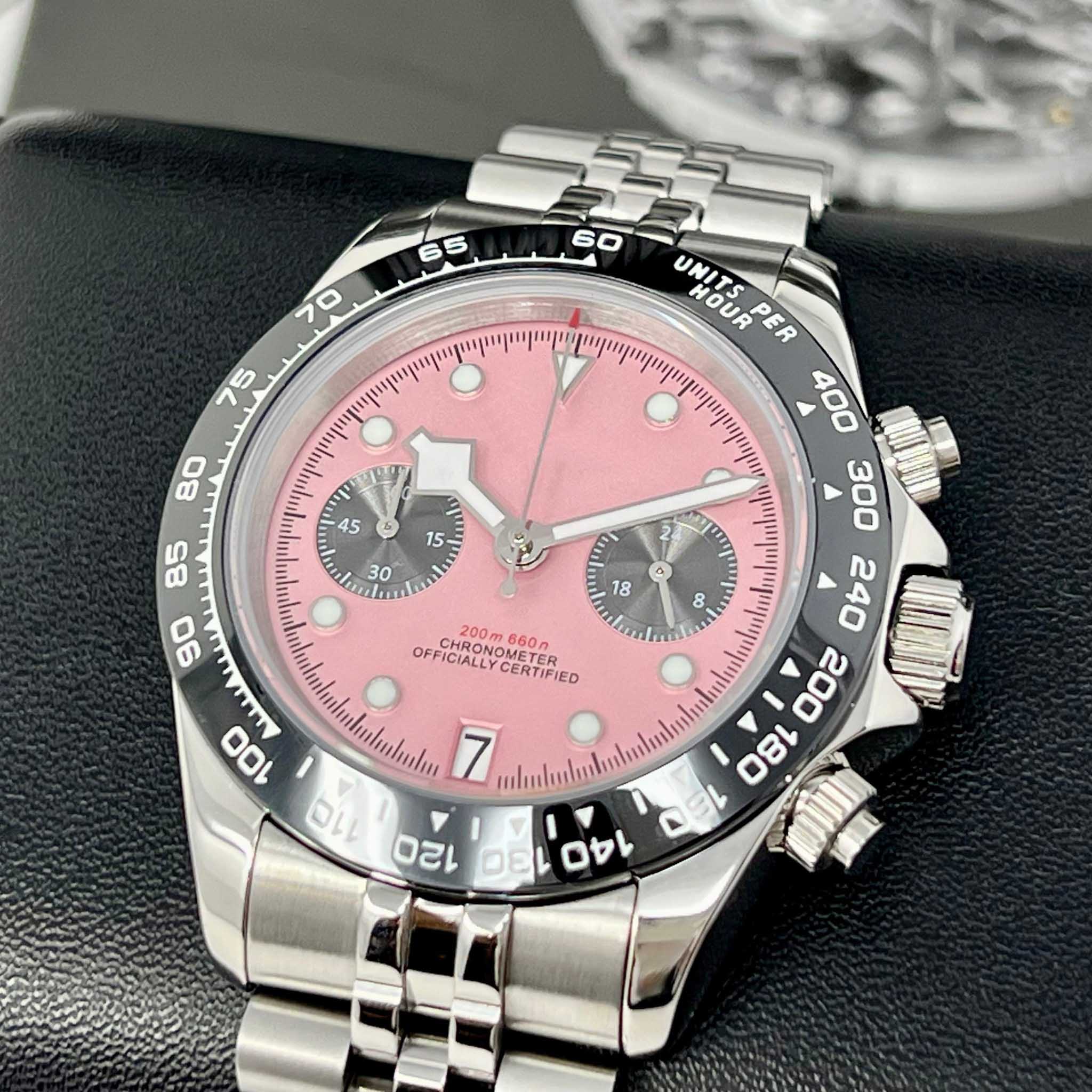 クロノブレイク Chrono Black Bay Pink | Luxury Chronograph Watch