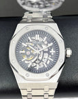 Seikoak Skeleton | Modern Stainless Steel | Luxury Watch | Ghost Mod | Watch Mod | Open Heart | Open Case Watch | Transparent
