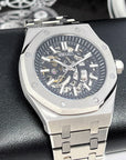 Seikoak Skeleton | Modern Stainless Steel | Luxury Watch | Ghost Mod | Watch Mod | Open Heart | Open Case Watch | Transparent