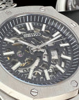 Seikoak Skeleton | Modern Stainless Steel | Luxury Watch | Ghost Mod | Watch Mod | Open Heart | Open Case Watch | Transparent