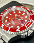 Custom Red Sub Watch | "Iron Man" | Sapphire Crystal | Red Bezel | Red Dial Watch Mod | NH35 Automatic