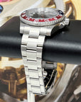 Custom Pepsi - 4 Hand GMT - Blue and Red - with NH34 movement - 41mm - Dual Two Timezone - Automatic Custom Watch - Watch Mod