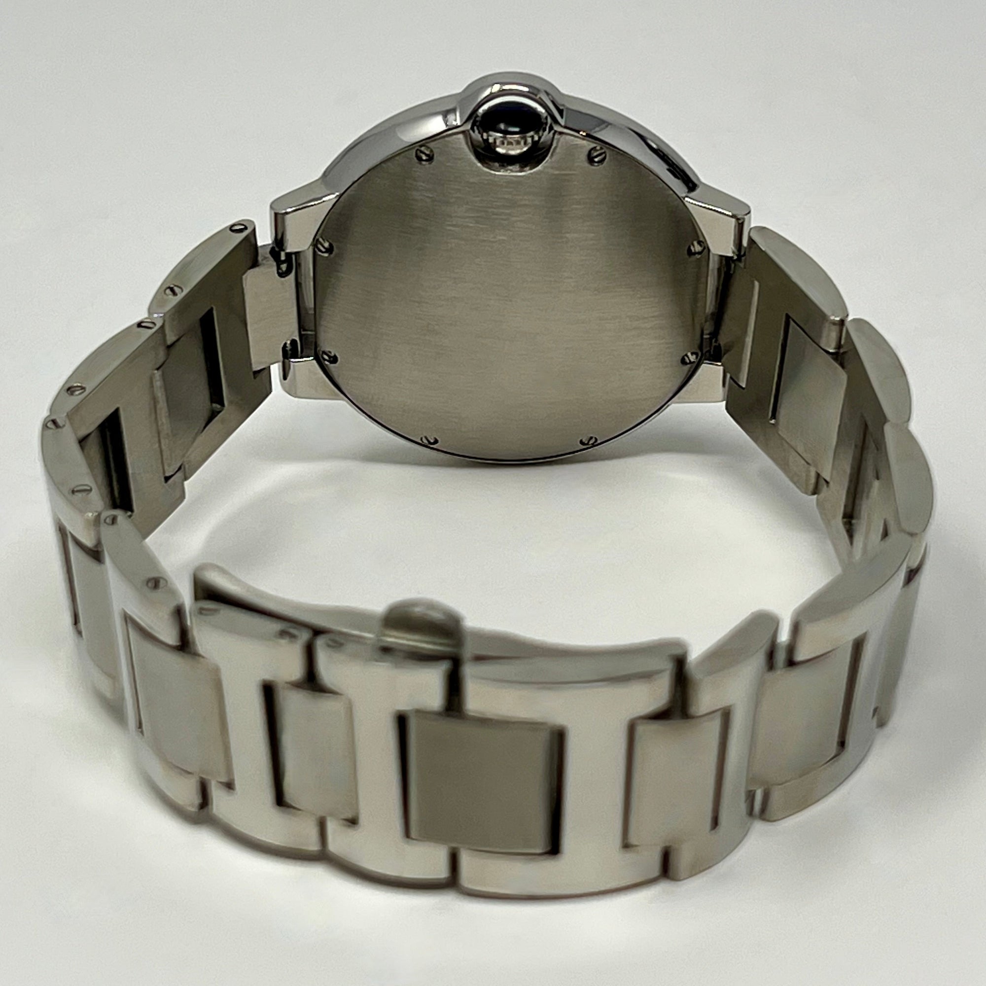 Custom Ballon Bleu Mod | Stainless Steel Watch | 41mm | Classic White Dial | Automatic Watch