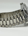 Custom Miyota Day Date Mod | Fluted Bezel | Silver White Dial | Pres Bracelet | Date | Miyota 8285 | Mod