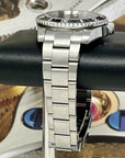 Custom Sub Watch | Stainless Steel | Sapphire Crystal | Ceramic Bezel Mod | Black Watch Mod | NH35 Automatic Movement
