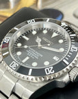 Custom Sub Watch | Stainless Steel | Sapphire Crystal | Ceramic Bezel Mod | Black Watch Mod | NH35 Automatic Movement