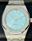 Seikoak - Sky Blue Watch | Mod | Sky Blue Dial | Watch Mod | Custom Watch | NH35 Automatic Movement | 42mm | Steel Sport | Timepiece