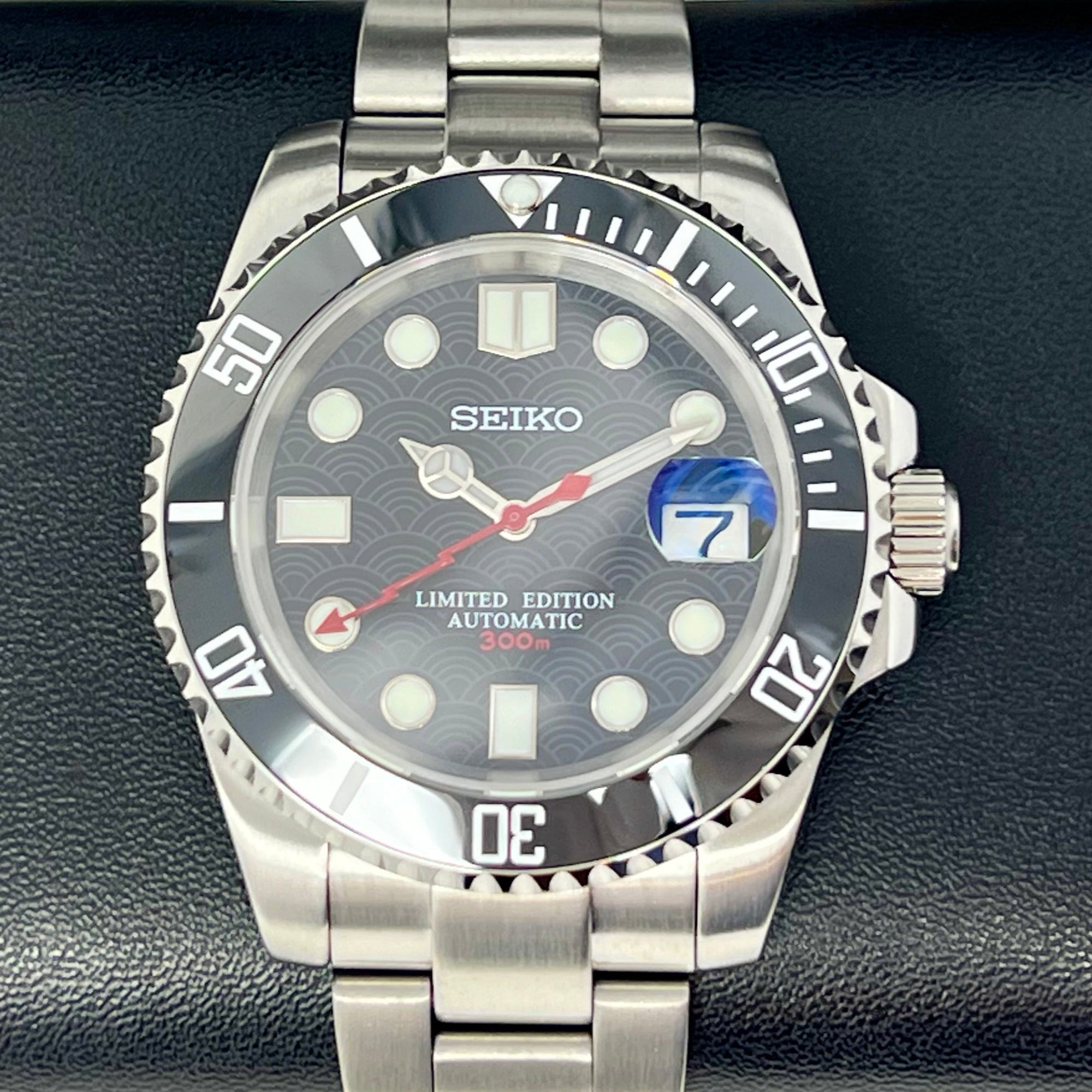 Custom Sub Art Design Watch | Stainless Steel | Sapphire Crystal | Ceramic Mod | Watch Mod | NH35 Automatic Movement