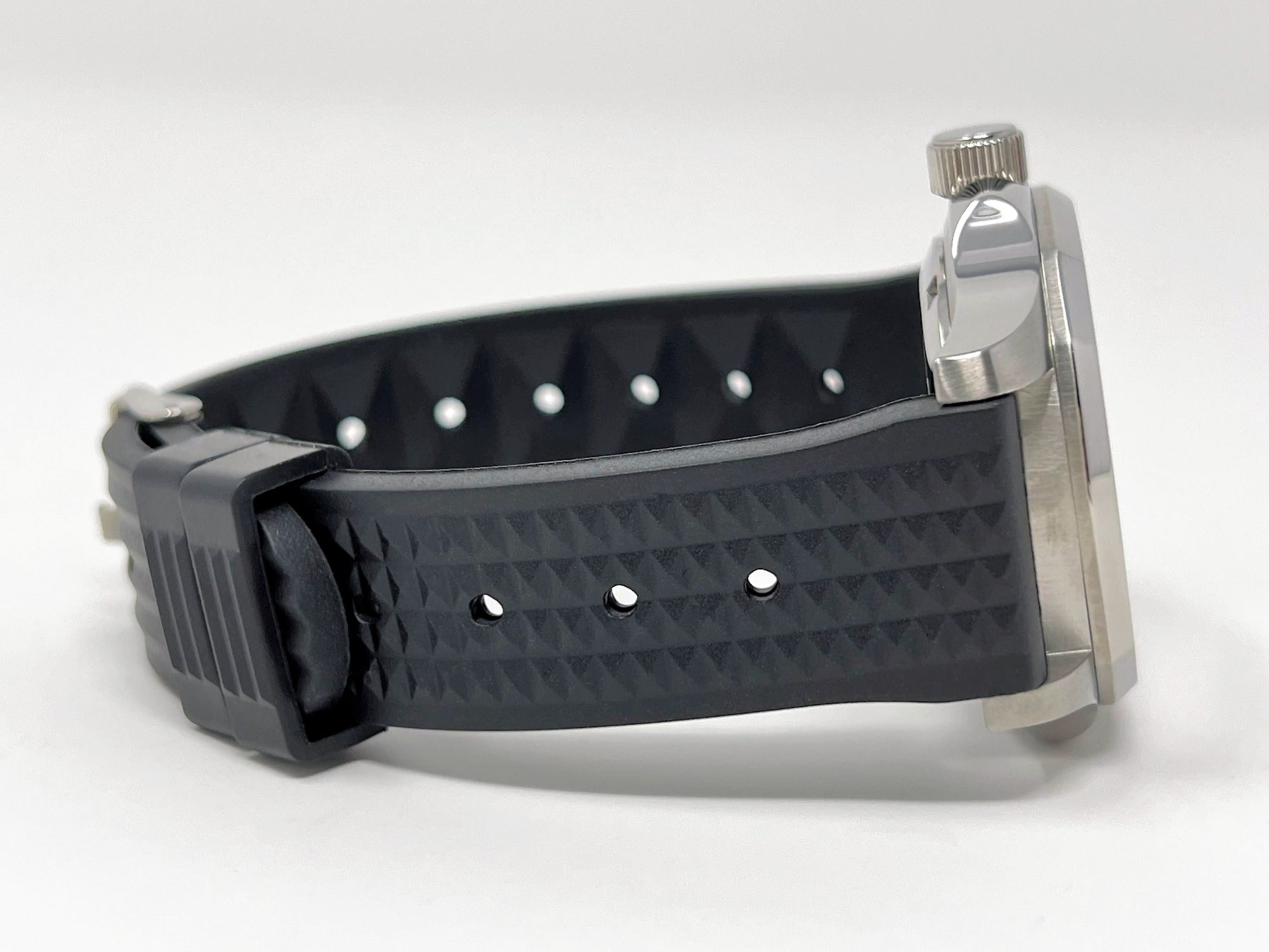 Seikonaut Luxury Skeleton Watch | Transparent Open | Watch Mod | Mod | Rubber Strap | NH70 Automatic Movement | Rubber Waffle Strap