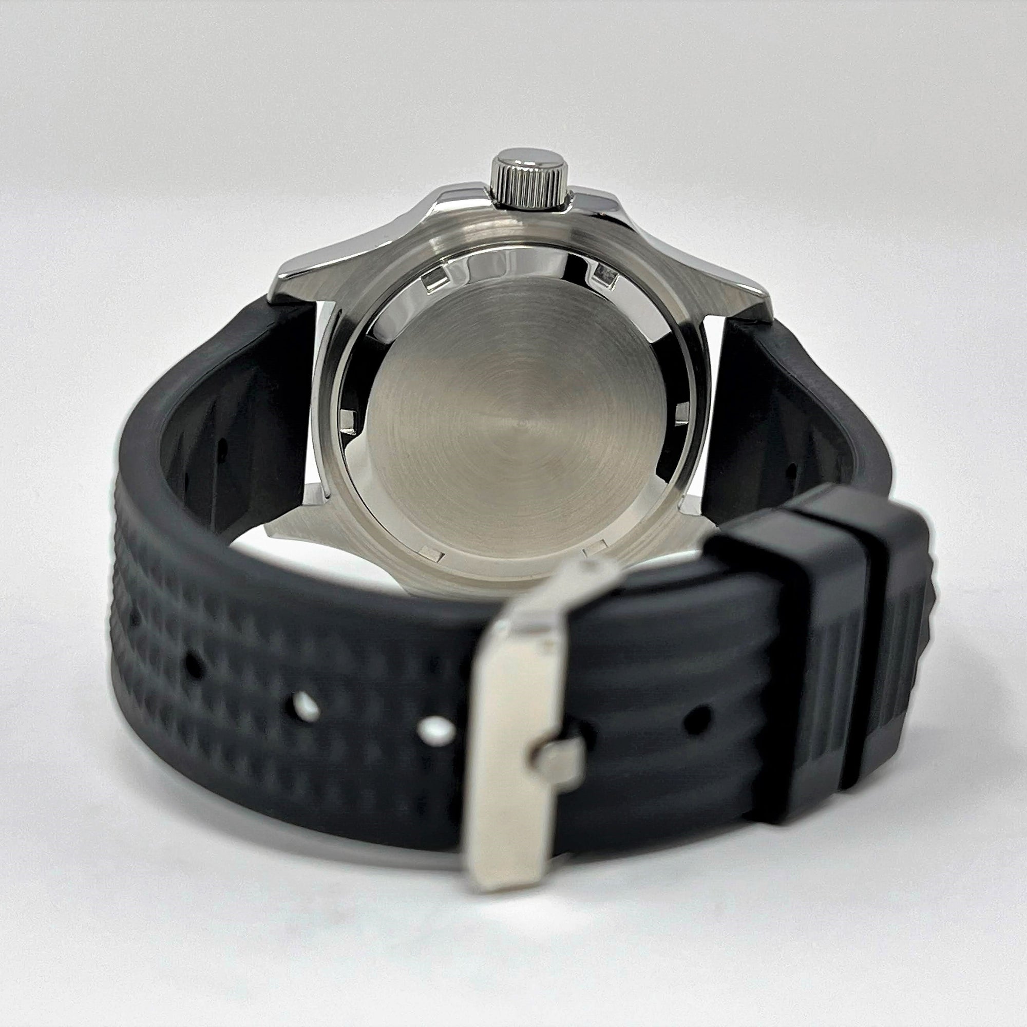 Seikonaut Luxury Skeleton Watch | Transparent Open | Watch Mod | Mod | Rubber Strap | NH70 Automatic Movement | Rubber Waffle Strap