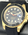 Custom Gold Yacht - Gold and Black Custom Built | Dive Watch | Yachting | Yellow Gold | Mod | Custom Mod | Watch Mod | Diver