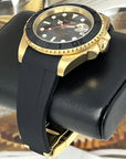 Custom Gold Yacht - Gold and Black Custom Built | Dive Watch | Yachting | Yellow Gold | Mod | Custom Mod | Watch Mod | Diver