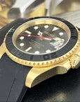Custom Gold Yacht - Gold and Black Custom Built | Dive Watch | Yachting | Yellow Gold | Mod | Custom Mod | Watch Mod | Diver