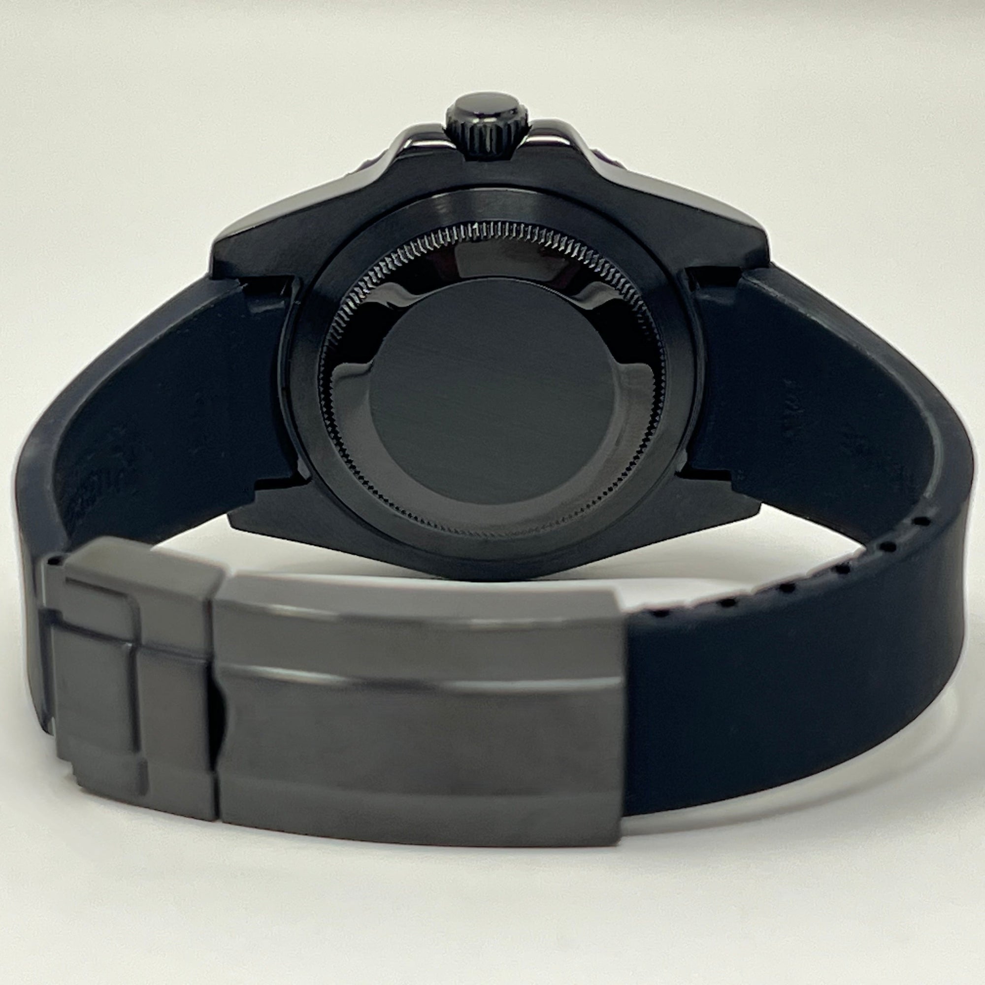 Custom Yacht 5 Mod - All Black | Stainless Steel | Men's Watch | Mod | Watch Mod