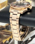 Custom Rootbeer GMT | Stainless Steel Sport Watch | Bronze Watch | Gold Watch | Rose Gold | Mod | Watch Mod | Mens Women