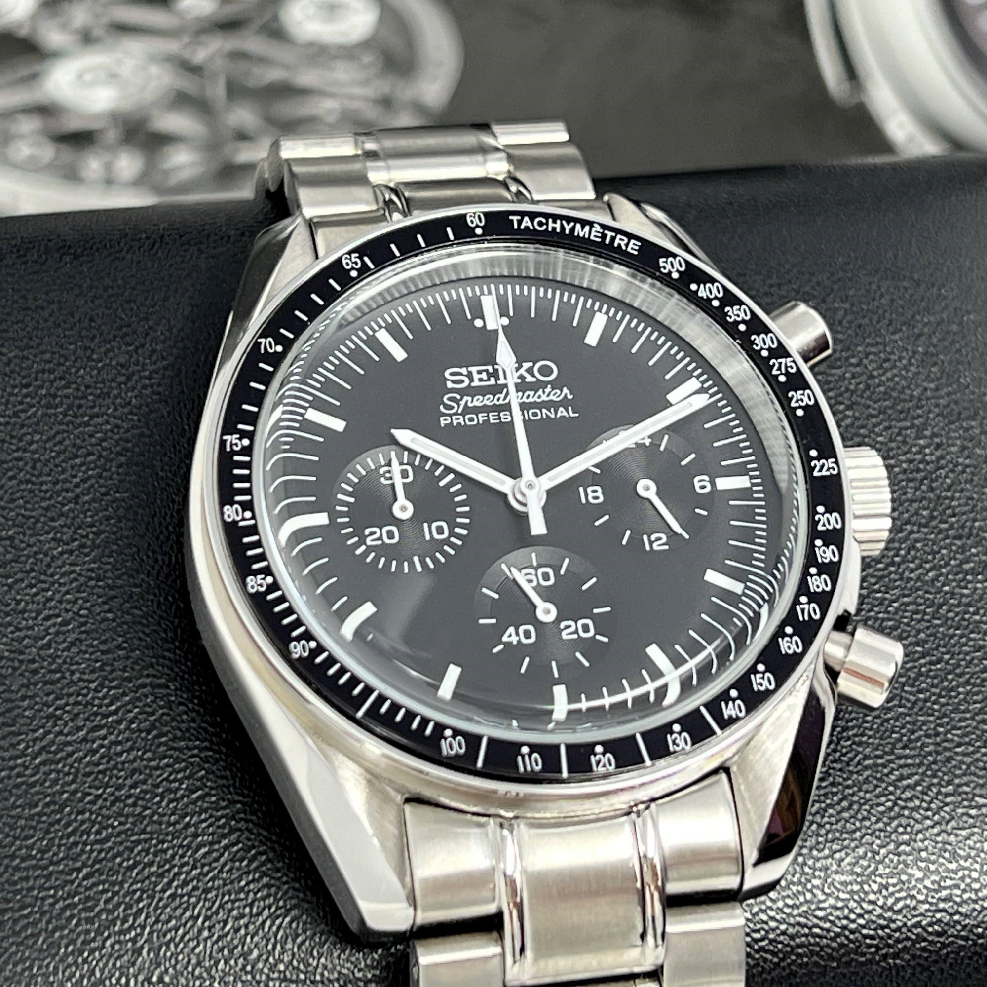 Custom Speedy | Chronograph | Mod | Watch Mod | Custom Watch | Diver | Dive Watch | Mecaquartz VK63 | Speedy