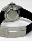 Custom Carbon Fiber Yacht with Red Second Hand | Modern Stainless Steel Sport Watch |