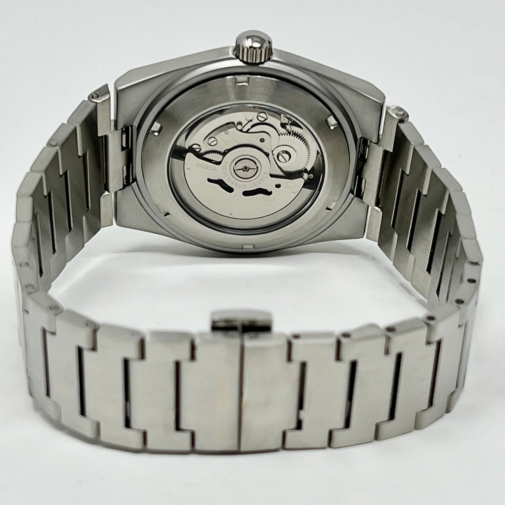 Custom Land Mod | Fresh White Dial | 40mm Stainless Steel | Automatic Custom Watch | The 69 | The PRX | The Oak | The Fondue