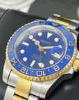 Custom Two Tone GMT Bluesy | Watch Mod | Blue GMT | Men's Watch | Blueberry | Batman | Batgirl | NH34 Automatic