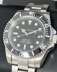 Custom Black Sub Watch | Stainless Steel | Sapphire Crystal | Ceramic Bezel | Black Watch Mod | NH35 Automatic Movement