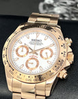 Rose Gold Daytona - Luxury Chronograph | Chrono | Mecaquartz | Mens | Sport Watch | VK63 Quartz | Daytona | Cosmograph