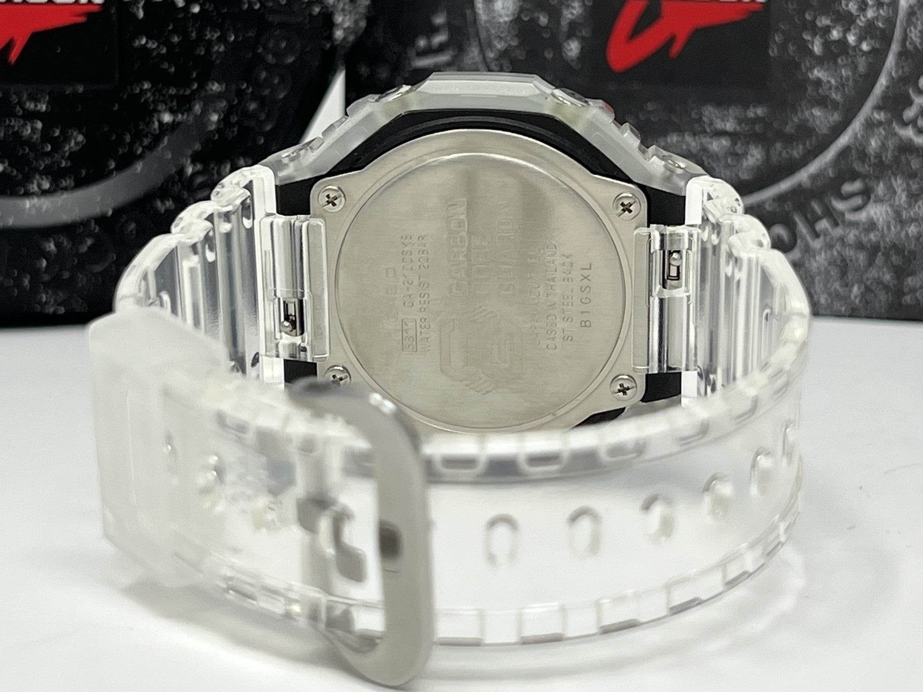 G-Shock Casioak Jellyfish Rainbow Mod | GA-2100 Jellyfish | Colorful Mod | Rainbow Skeleton