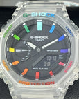 G-Shock Casioak Jellyfish Rainbow Mod | GA-2100 Jellyfish | Colorful Mod | Rainbow Skeleton