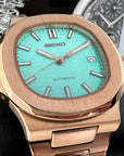 Seikonaut Rare Aqua Blue | Rose Gold | Embossed Dial | Automatic NH35 Movement