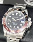 Custom Rootbeer Steel GMT Watch | Stainless Steel Sport Watch | Custom Sub | 20mm Oyst Bracelet | Perpetual Date | Sub | 41mm