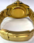 Custom Gold Sub - Gold and Black Custom Built, Yellow Gold Dive Watch, Mod, Custom Mod, Watch Mod, Diver