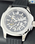 Seikonaut Luxury Skeleton Watch | Transparent Open | Watch Mod | Mod | Rubber Strap | NH70 Automatic Movement | Rubber Waffle Strap