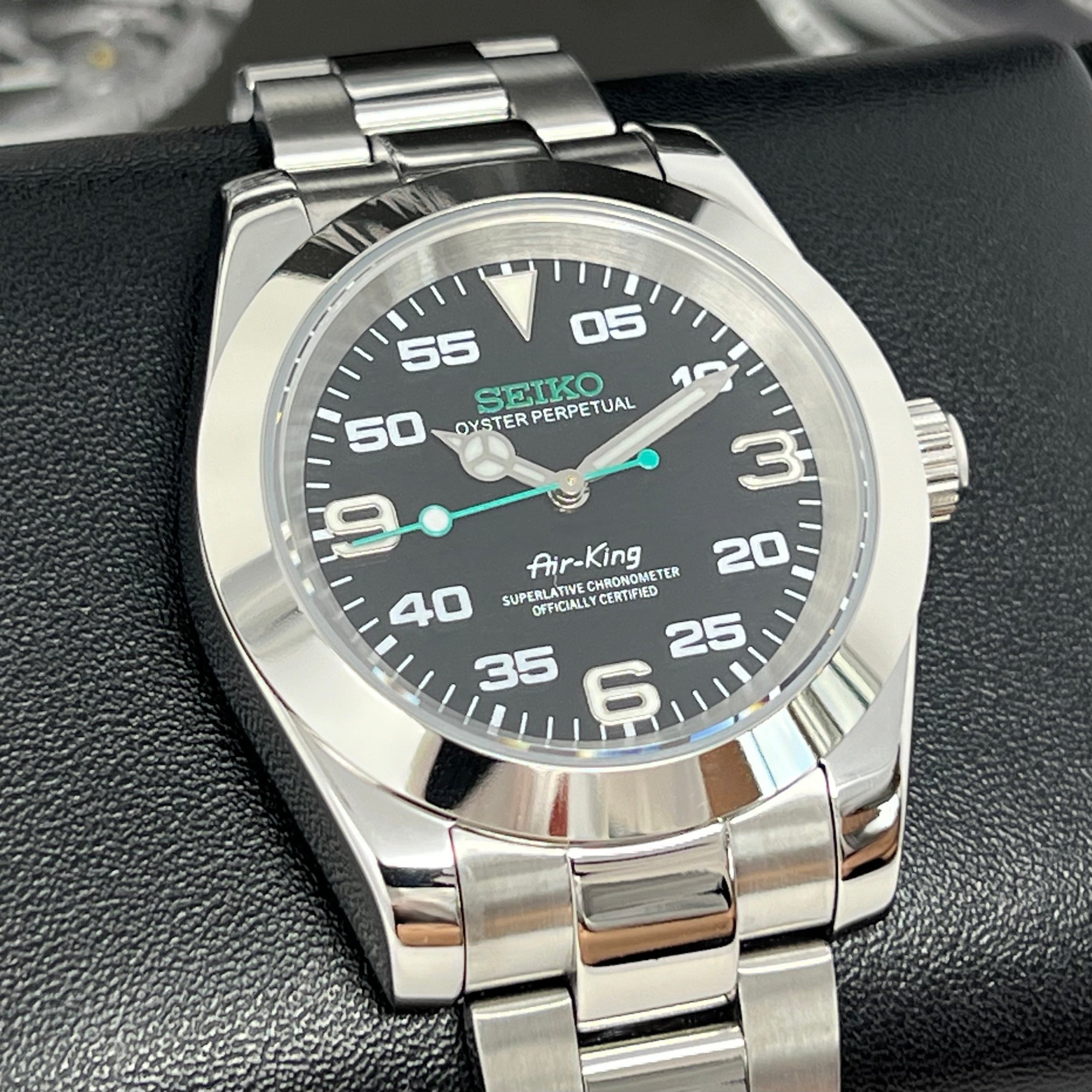 Custom Air King Watch 40mm NH35 Automatic Mod - Main Image