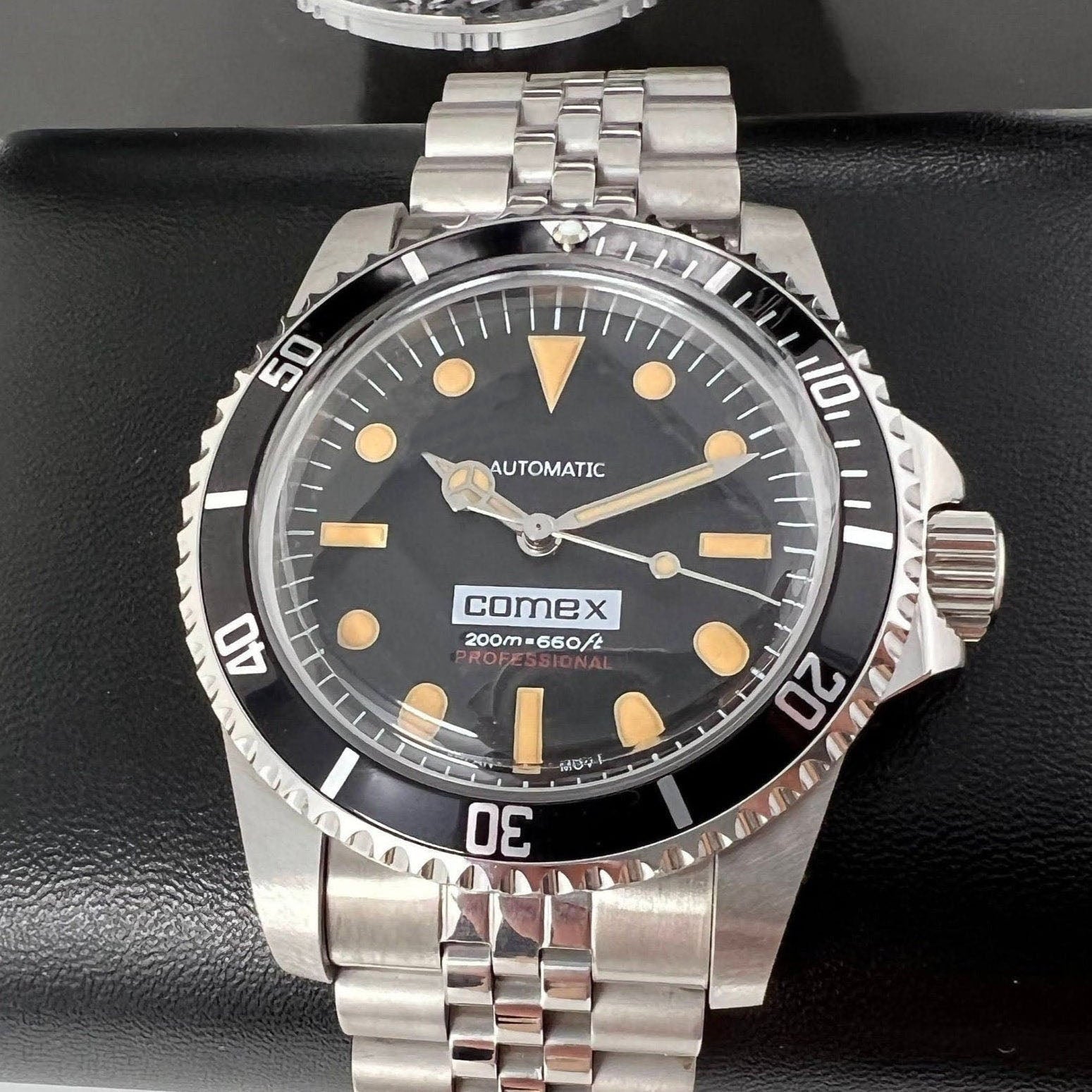 Sub Comex Vintage Style Diver | 39.5mm Military Watch