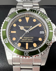 Custom Lime Green Scuba Master | Vintage Sub Style Diver | Domed Acrylic Crystal | Green Milsub | with NH35 Automatic Movement
