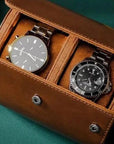 Luxury Leather Watch Roll