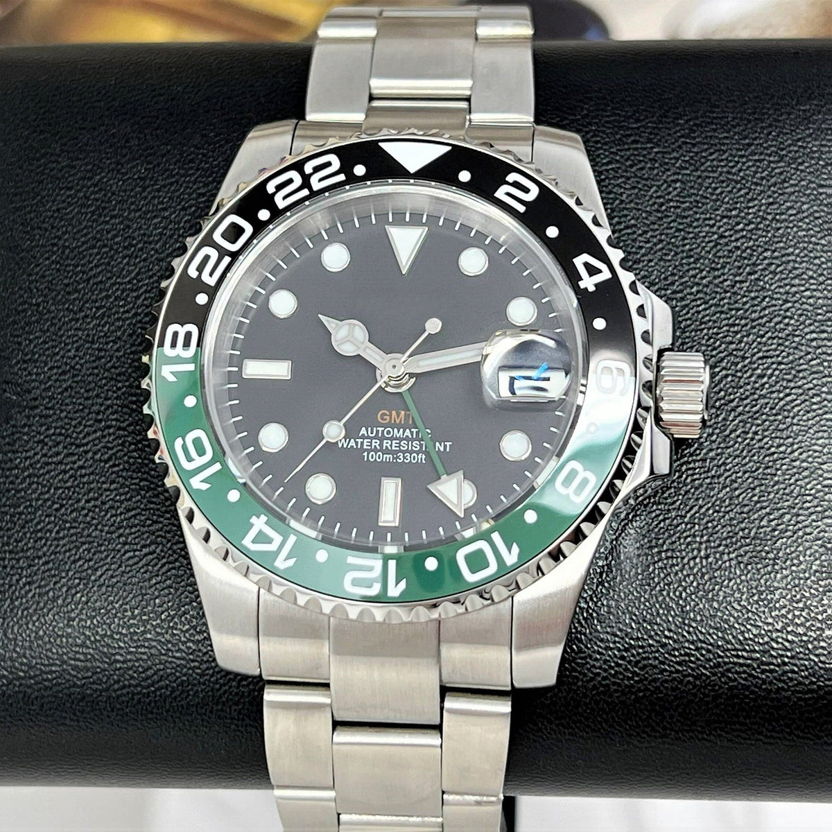 Seiko Sprite GMT Mod | 4-Hand NH34 Automatic Watch