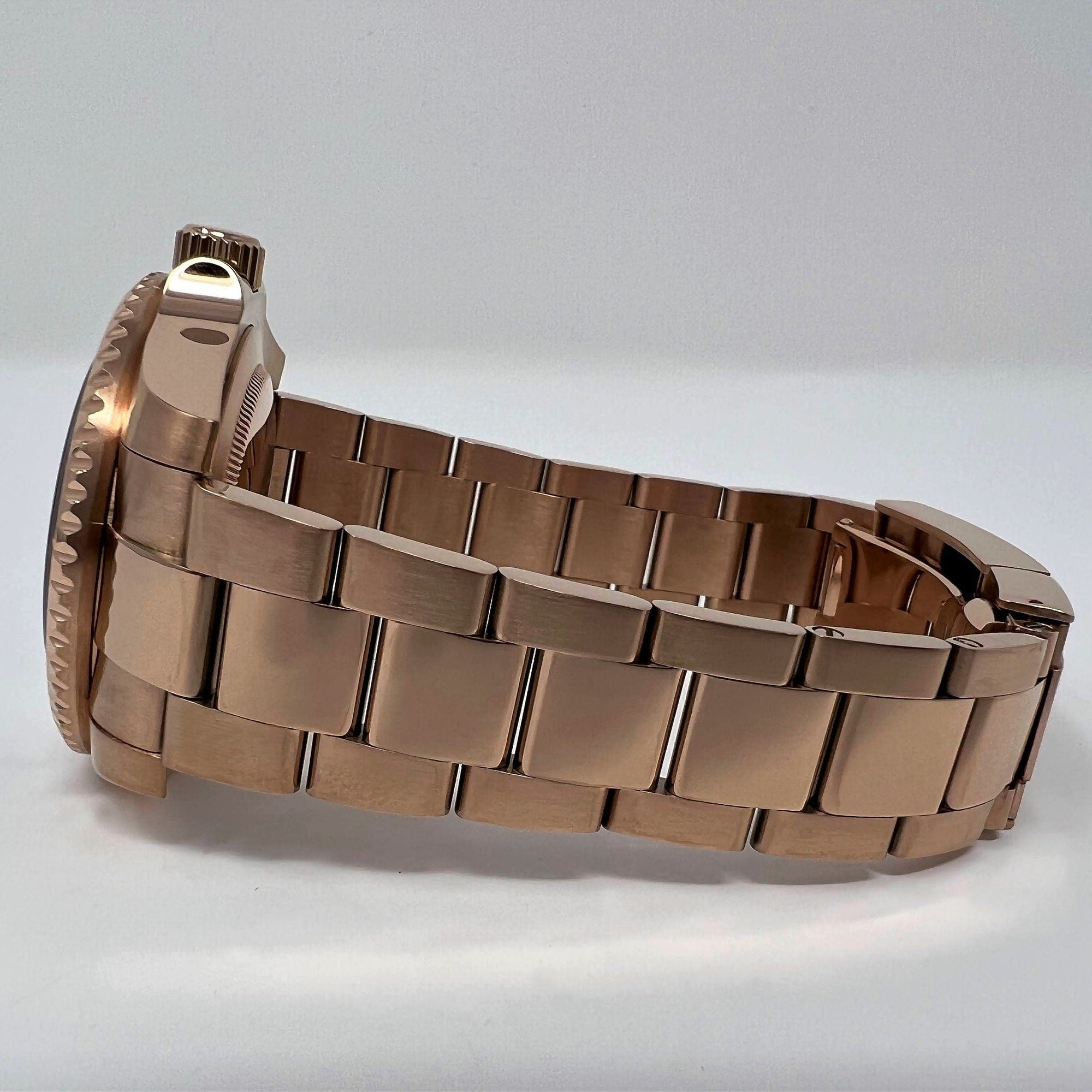 Custom Rootbeer GMT | Stainless Steel Sport Watch | Bronze Watch | Gold Watch | Rose Gold | Mod | Watch Mod | Mens Women