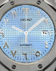 Ice Blue dial with SIlver band