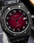 Red Arabic Dial with Black DIal