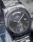 Day date Grey Roman Dial with Gray Band