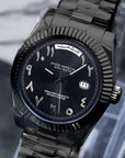 Triple Black arabic dial with black band