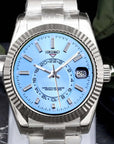 Ice Blue Dial with Band