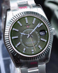 Olive Green Dial with Band