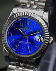 Sunburst Blue Dial with Band