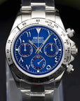 seitona mode blue arabic dial with steel band