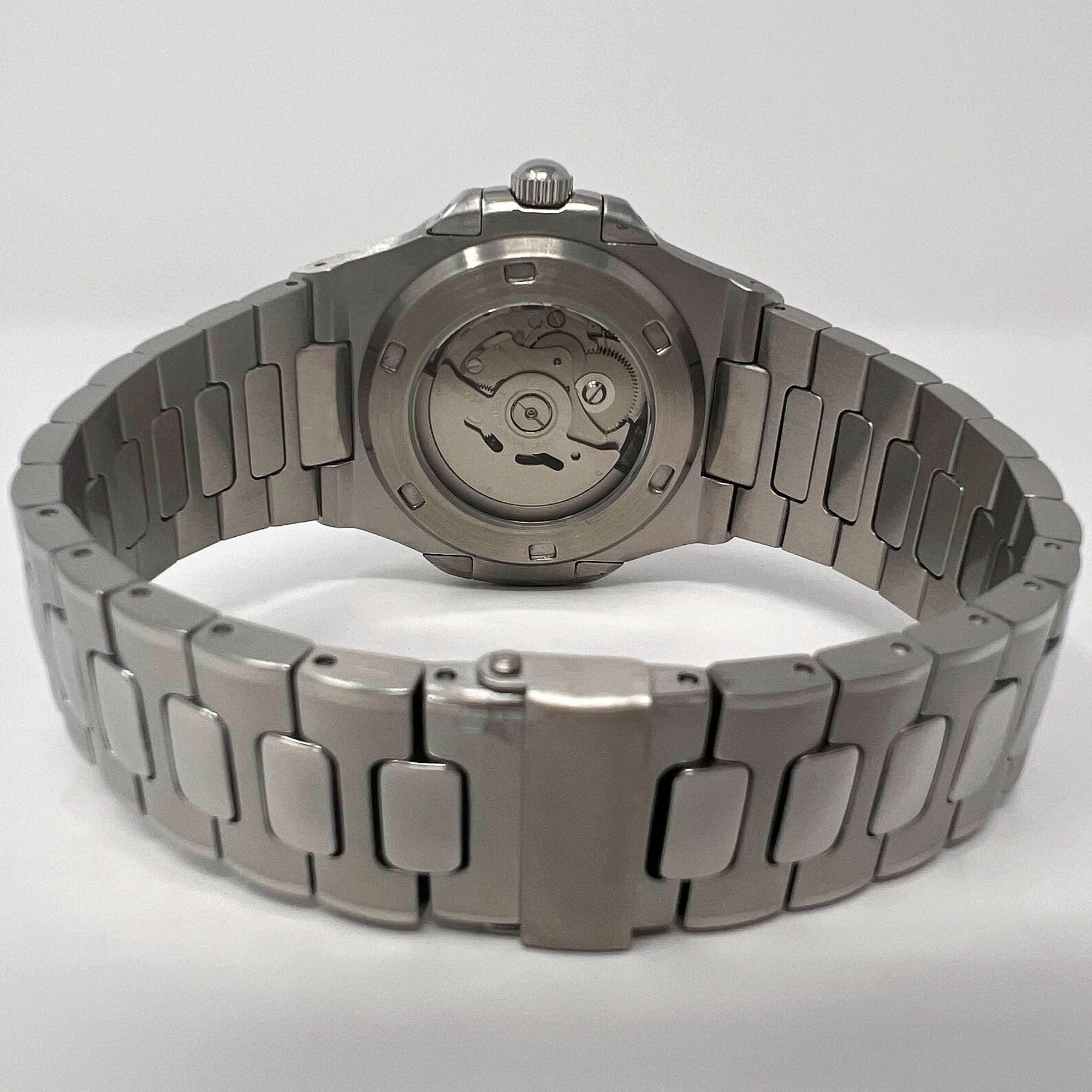 Seikonaut Rare Aqua Light Blue | Stainless Steel Silver | Embossed Dial | Automatic NH35 Movement