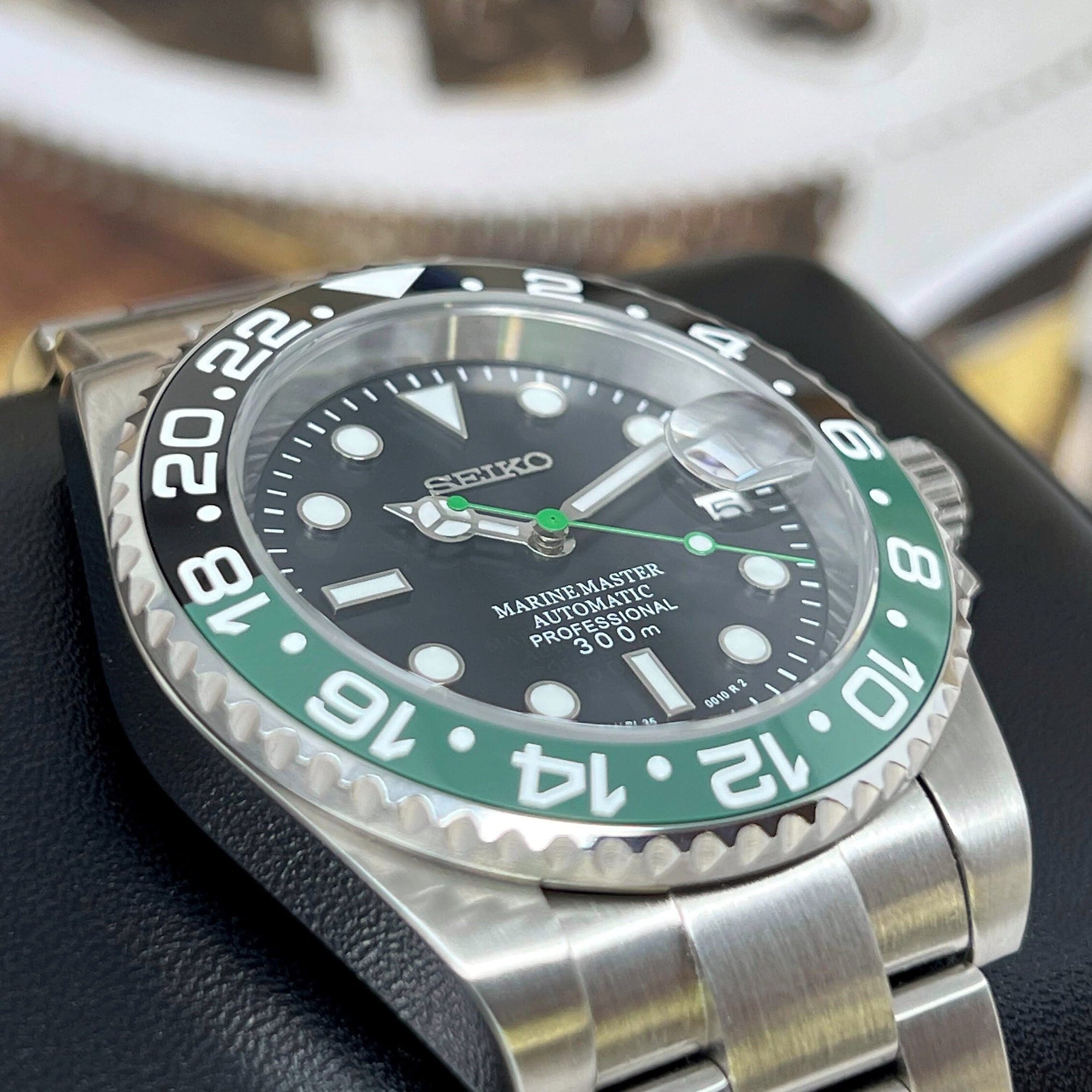 Sprite - Stainless Steel Sport Watch - Custom Sapphire Crystal and NH35 Movement