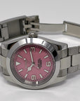 Custom Rose Exp - 36 or 39mm | Pink Dial Stainless Steel | Oyst | Custom Build | Watch Mod | Mod | Exp | Perpetual | Timepiece
