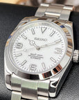 Custom White Exp | White on Stainless Steel | 36mm or 39mm | Automatic Watch | Mens Watch | Mod | Watch Mod | Exp Mod