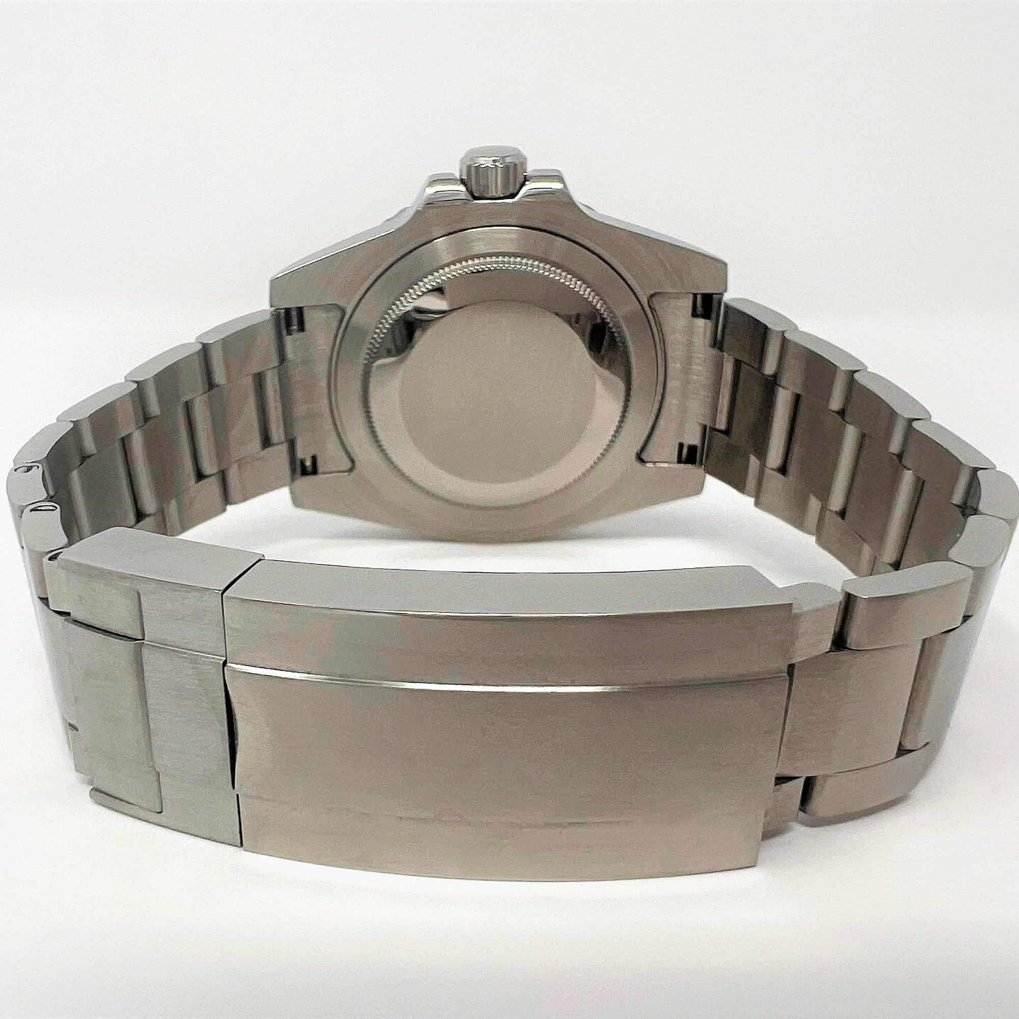 Custom Hulk Max Sub | Stainless Steel Sport Watch | Sapphire Crystal | Oyst Steel Bracelet | Green Ceramic Bezel | Mod